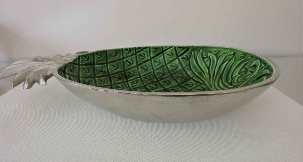 Green Pineapple bowl Artzest